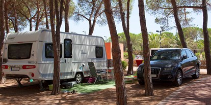 Reisemobilstellplatz - Wohnwagen erlaubt - Italien - Campingplatz Baia Blu La Tortuga****