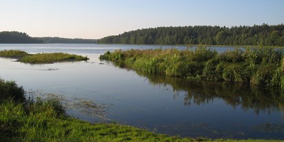 Reisemobilstellplatz - Umgebungsschwerpunkt: See - Polen - Slupiamündung zu Zukowskiesee - KALEX