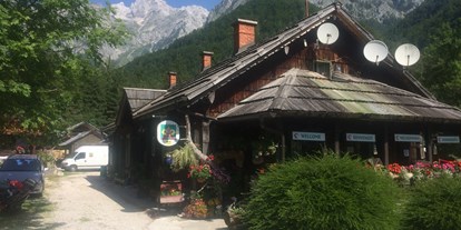 Reisemobilstellplatz - Umgebungsschwerpunkt: Berg - Julische Alpen - Piknik center pri Jurju