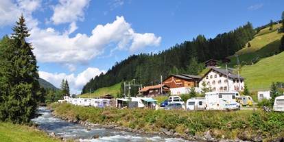Motorhome parking space - Umgebungsschwerpunkt: Fluss - Switzerland - Camping RinerLodge