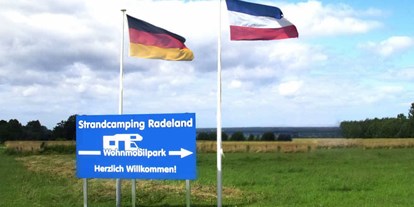 Reisemobilstellplatz - Wohnwagen erlaubt - Preetz (Kreis Plön) - Strandcamping Radeland