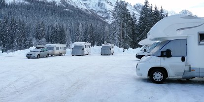 Reisemobilstellplatz - Umgebungsschwerpunkt: Berg - Udine - Area Sosta Camper Sappada