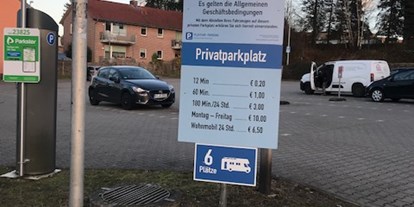Reisemobilstellplatz - Art des Stellplatz: eigenständiger Stellplatz - Pölitz (Kreis Stormarn) - KiK - Parkplatz Mölln 