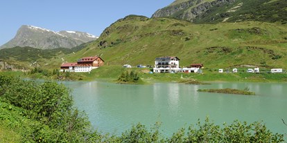 Reisemobilstellplatz - Grauwasserentsorgung - Scuol - Camping Zeinissee