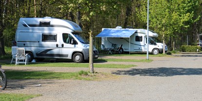 Reisemobilstellplatz - Art des Stellplatz: vor Campingplatz - Brandenburg - Wohnmobilhafen Grünewalder Lauch