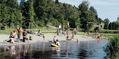 Reisemobilstellplatz - Umgebungsschwerpunkt: Fluss - Schwäbische Alb - Freizeitanlage an der Lauchert - Freizeitanlage an der Lauchert