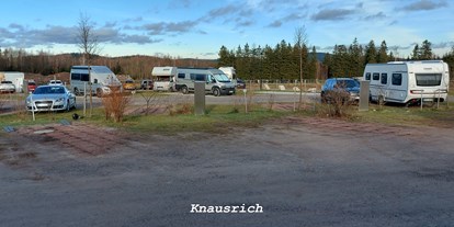 Motorhome parking space - Eibenstock - Wohnmobil- und Caravanplatz Badegärten Eibenstock