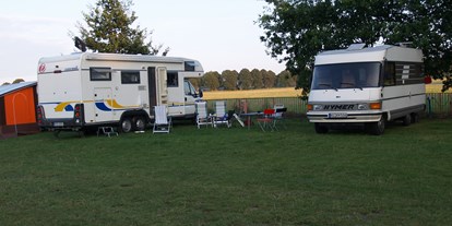 Reisemobilstellplatz - Art des Stellplatz: vor Campingplatz - Mecklenburg-Vorpommern - Wohnmobilstellplatz Ostseecamping am Salzhaff
