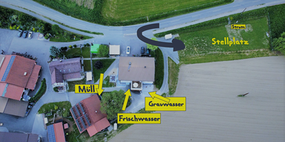 Motorhome parking space - Radweg - Süd & West Steiermark - CLAUS RESCH CAMPING STELLPLATZ