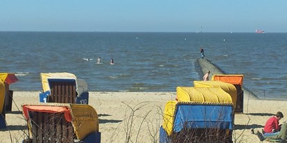 Reisemobilstellplatz - Umgebungsschwerpunkt: Strand - Nordseeküste - Messeplatz Cuxhaven Döse