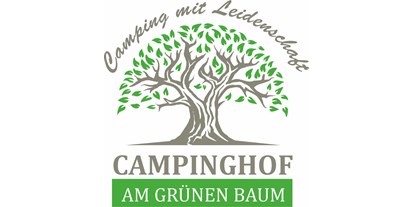 Motorhome parking space - Lärz - Unser Logo - Campinghof Am Grünen Baum
