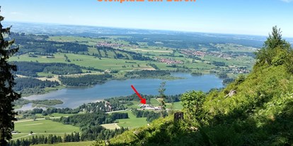 Reisemobilstellplatz - Stromanschluss - Region Allgäu - Am Buron