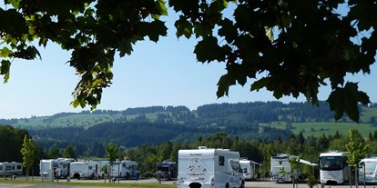 Reisemobilstellplatz - Wintercamping - Bayern - Am Buron