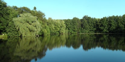 Reisemobilstellplatz - Frischwasserversorgung - Hunsrück - Unser Badesee für groß und klein - Country Camping Schinderhannes