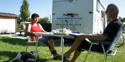 Motorhome parking space - Therme - Germany - Camping - Wohnmobilstellplatz an der Vita Classica-Therme
