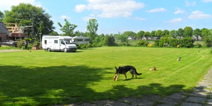 Reisemobilstellplatz - Hunde erlaubt: Hunde erlaubt - Nord Overijssel - Stellplatz De Bonenstee