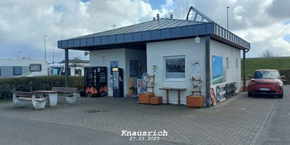 Reisemobilstellplatz - Umgebungsschwerpunkt: Stadt - Nordseeküste - Reisemobilparkplatz Doppelschleuse