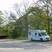 RV parking space - Badestelle Schloss Gränso / Västervik - Schloss Gränsö / Västervik