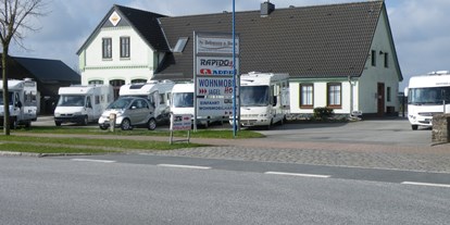 Motorhome parking space - Frischwasserversorgung - Binnenland - Wohnmobilhof Jagel - Wohnmobilhof Jagel