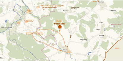 Reisemobilstellplatz - Südost-Estland - Palsi talu, ein hübscher kleiner Biobauernhof im Südosten Estlands für Naturliebhaber. 
