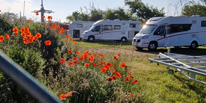 Motorhome parking space - Denmark - Plenty of space even for large campers. - Alpina Marine