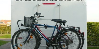 Motorhome parking space - Wohnwagen erlaubt - Netherlands - und so ist es! - Camping Janse Zoutelande
