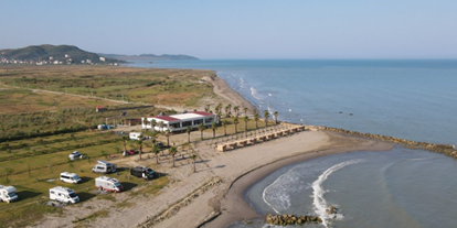 Reisemobilstellplatz - Umgebungsschwerpunkt: Meer - Albanien - Sunset Camping & Restaurant