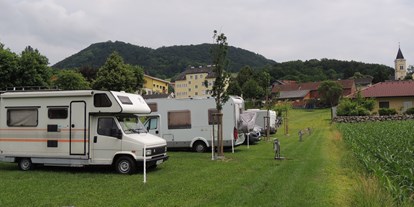 Motorhome parking space - Grauwasserentsorgung - Styria - Eröffnet 2022 - Camping Stone Valley