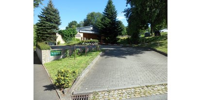 Motorhome parking space - Stromanschluss - Oberlausitz - Angekommen. - Stellplatz Landrock