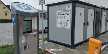 Motorhome parking space - Zwickau - Campingpark Gläser in der Montanregion Erzgebirge