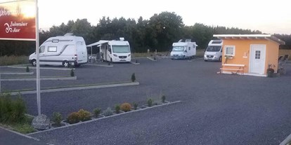 Motorhome parking space - Hunde erlaubt: Hunde erlaubt - Greiz - Wohnmobilhafen Zeulenrodaer Meer