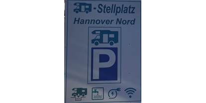 Motorhome parking space - Wohnwagen erlaubt - Lower Saxony - Wohnmobilstellplatz Hannover - Nord