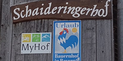 Reisemobilstellplatz - Hunde erlaubt: Hunde erlaubt - Oberbayern - Stellplatz am Schaideringerhof