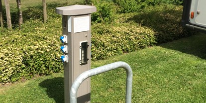 Reisemobilstellplatz - Frischwasserversorgung - Niedersachsen - Stromversorgung - Stellplatz am Park der Gärten