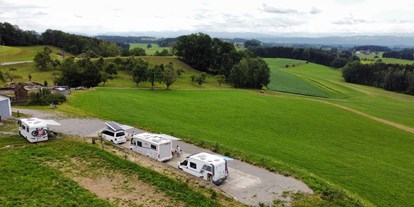 Motorhome parking space - Frischwasserversorgung - Bad Waldsee - Blickrichtung Süd - Ost - Stellplatz Lankrain