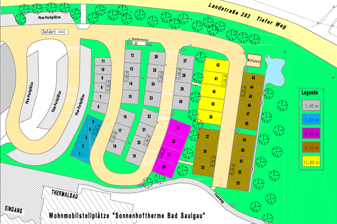 Wohnmobilstellplatz: Reisemobilhafen bei der Sonnenhof-Therme