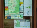 Wohnmobilstellplatz: Information mit Übersichtskarte von Michelbach, Wanderkarte und Kontaktmöglichkeiten. 
 - Michelbach an der Bilz 