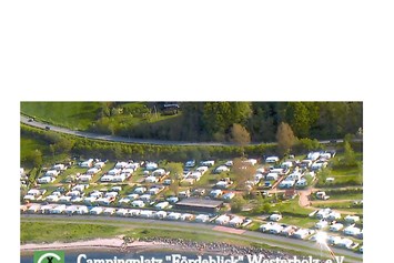 Wohnmobilstellplatz: Beschreibungstext für das Bild - Stellplatz Campingplatz  "Fördeblick" Westerholz e.V.