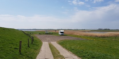 Reisemobilstellplatz - Umgebungsschwerpunkt: Fluss - Schleswig-Holstein - Wohnmobil Stellplatz Wollersum
