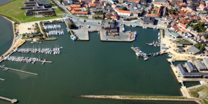Motorhome parking space - Duschen - Viborg-Region - http://www.msogm.dk - Stellplatz am Morso Yacht Club & Marina