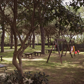 Wohnmobilstellplatz: Spielplatz - La Pampa Parking Area & Camp