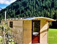 Wohnmobilstellplatz: 5 individuelle Tiny Homes können von Gästen ohne eigenen Camping-Ausrüstung gemietet werden - Camping Viva