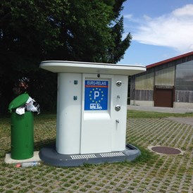 Wohnmobilstellplatz: Parkplatz am Sportzentrum / Euro-Relais Station