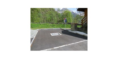 Motorhome parking space - Ticino - Camper Area Sonogno