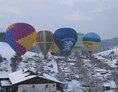 Wohnmobilstellplatz: Balooning im Winter mit Start am Campingplatz - Ziel ist Venedig - Seencamping Stadlerhof