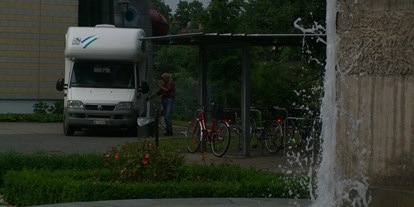 Motorhome parking space - Art des Stellplatz: bei Gaststätte - Thuringia - Stellplatz am Badehaus Nordhausen