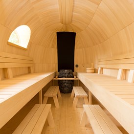Wohnmobilstellplatz: Sauna am Platz  - Camping Grüntensee international