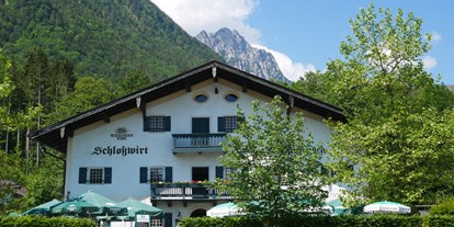 Reisemobilstellplatz - Restaurant - Inzell (Landkreis Traunstein) - Schloßwirt Staufeneck