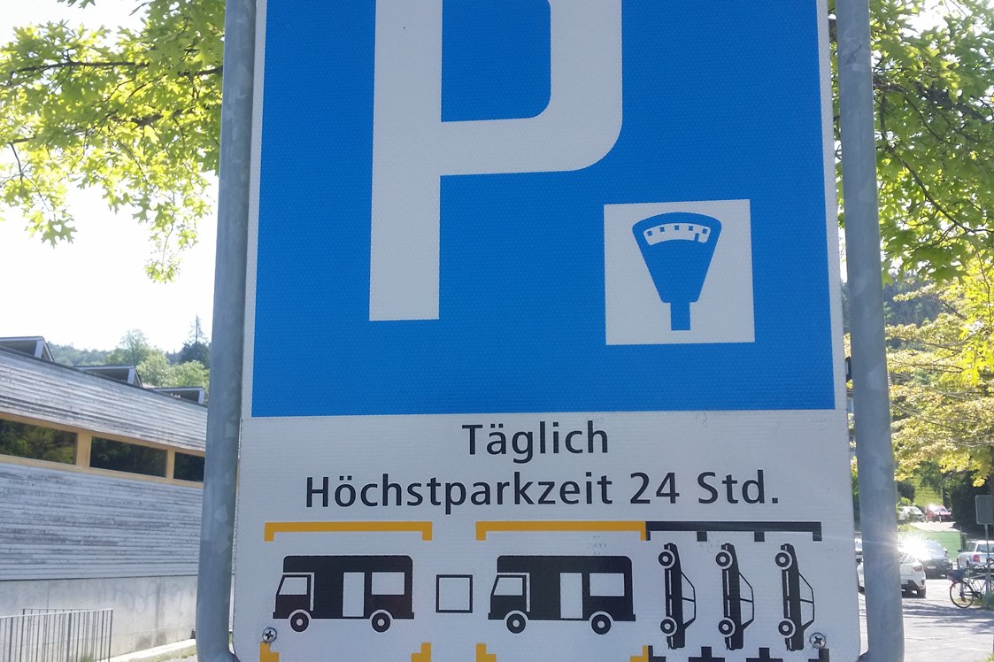 Wohnmobilstellplatz: Maximale parkzeit - Parkplatz Paul-Grüninger-Station