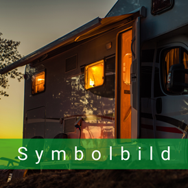Wohnmobilstellplatz: Symbolbild - Camping, Stellplatz, Van-Life - Sunshine Motorhome Park Algarve